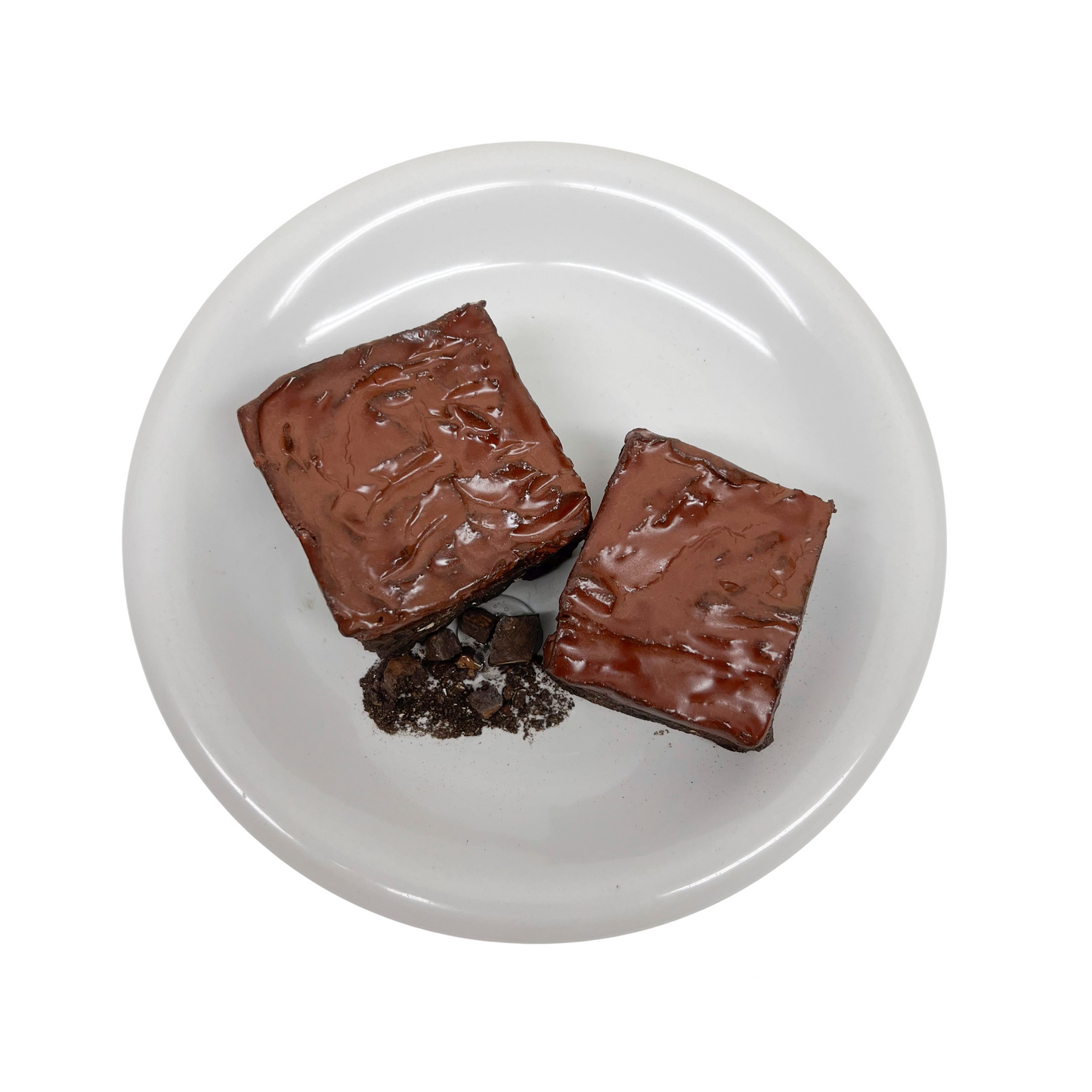 Two Plated Brownies 2