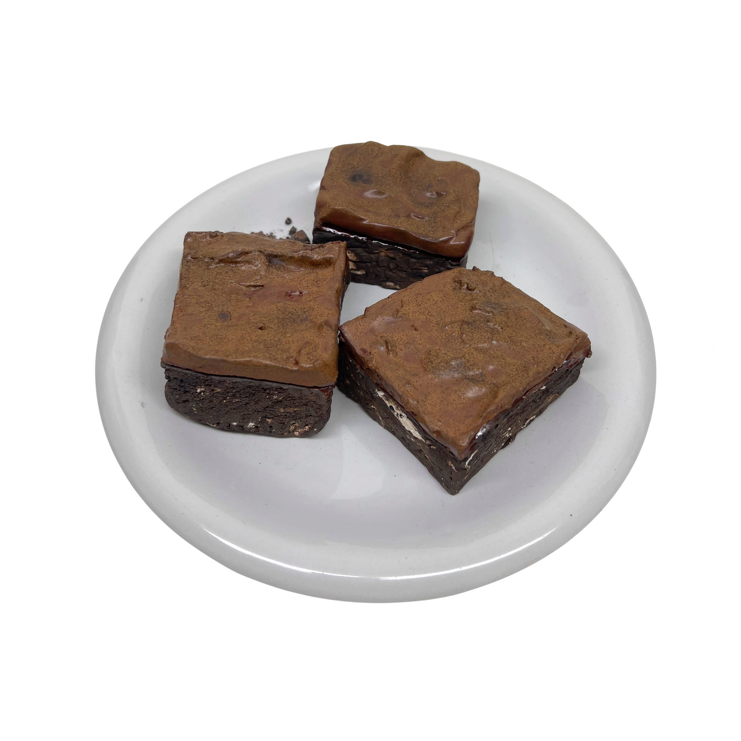 Three Plated Brownies 5