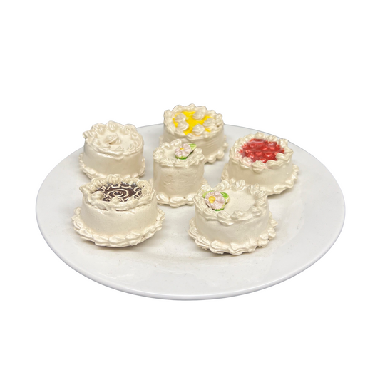 Plate Of Tiny Cakes 01