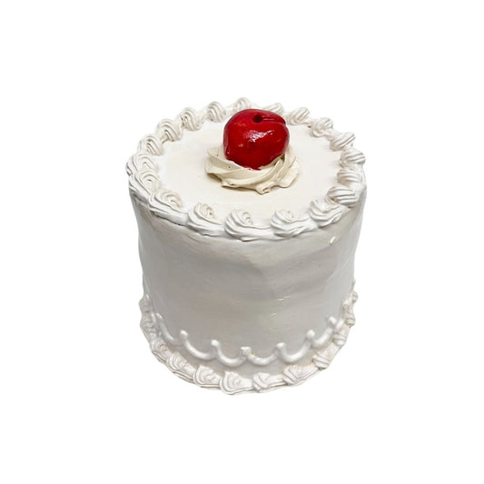 Cherry Topped Vanilla Cake 1