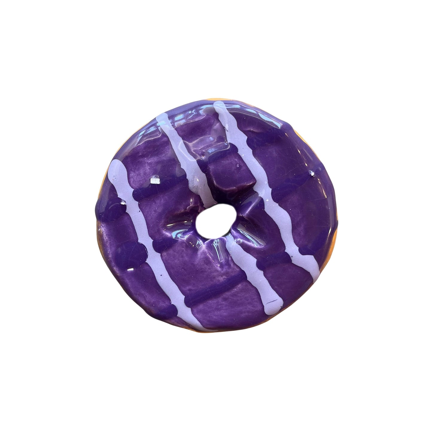 Grape Lattice Donut (Day Old)
