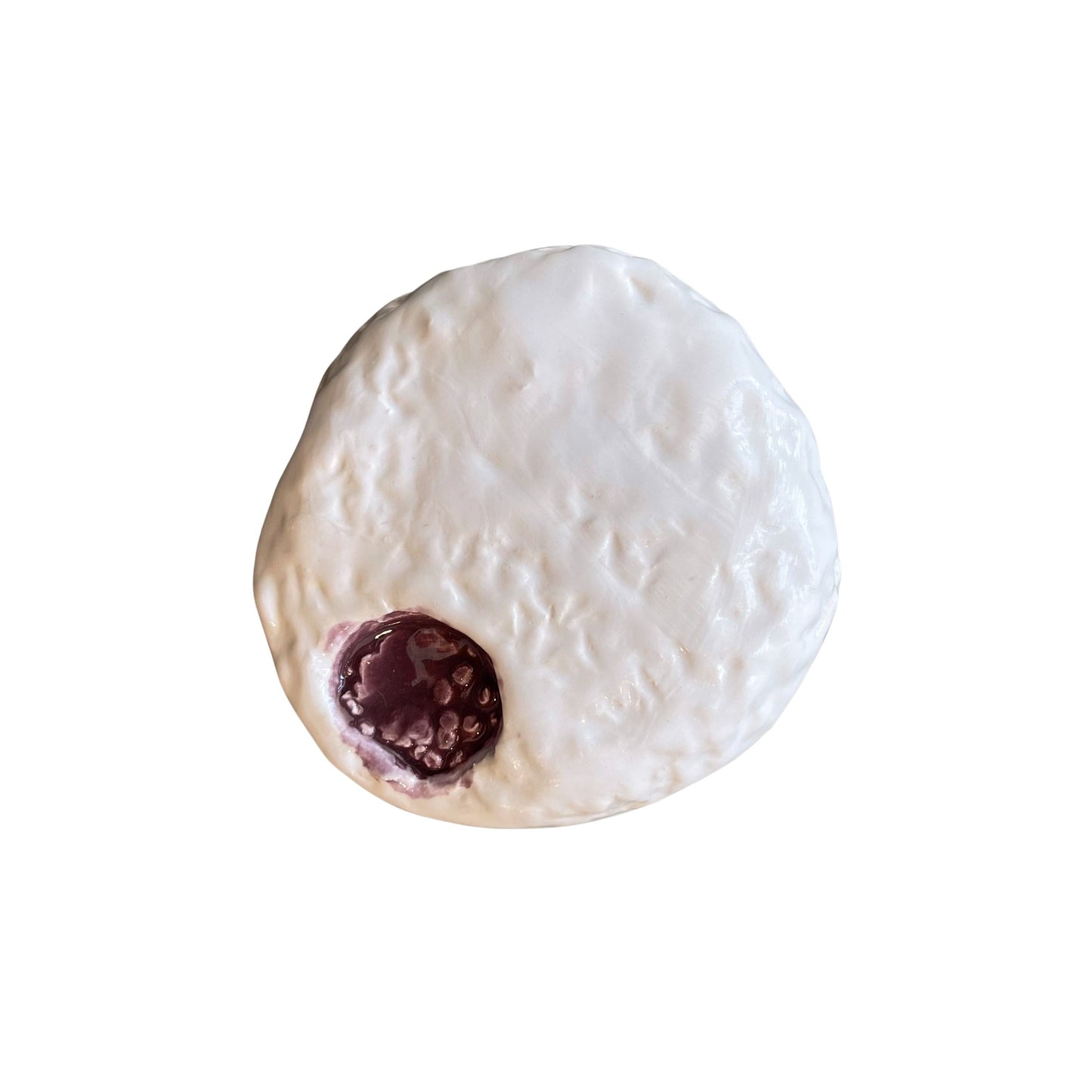 Grape Jelly Filled Powdered Donut (Day Old)
