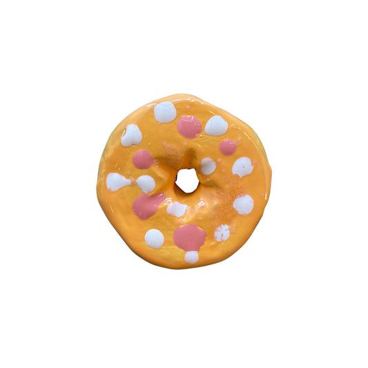 Orange Donut With Multi Dots (Day Old)