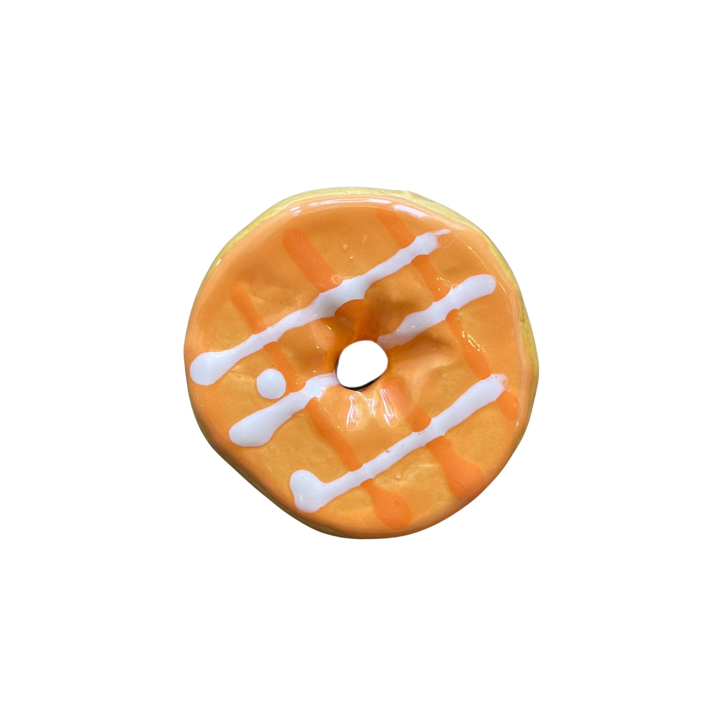 Orange Lattice Donut (Day Old)