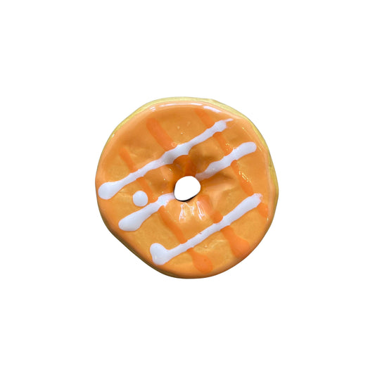 Orange Lattice Donut (Day Old)