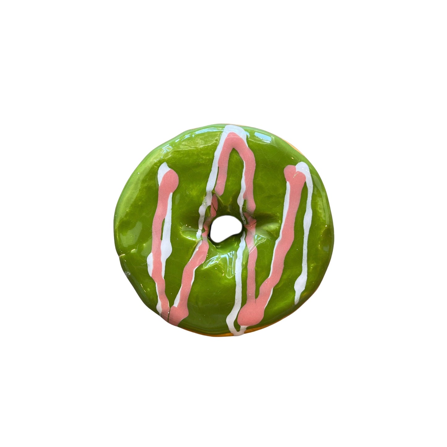 Strawberry Kiwi Drizzle Donut (Day Old)