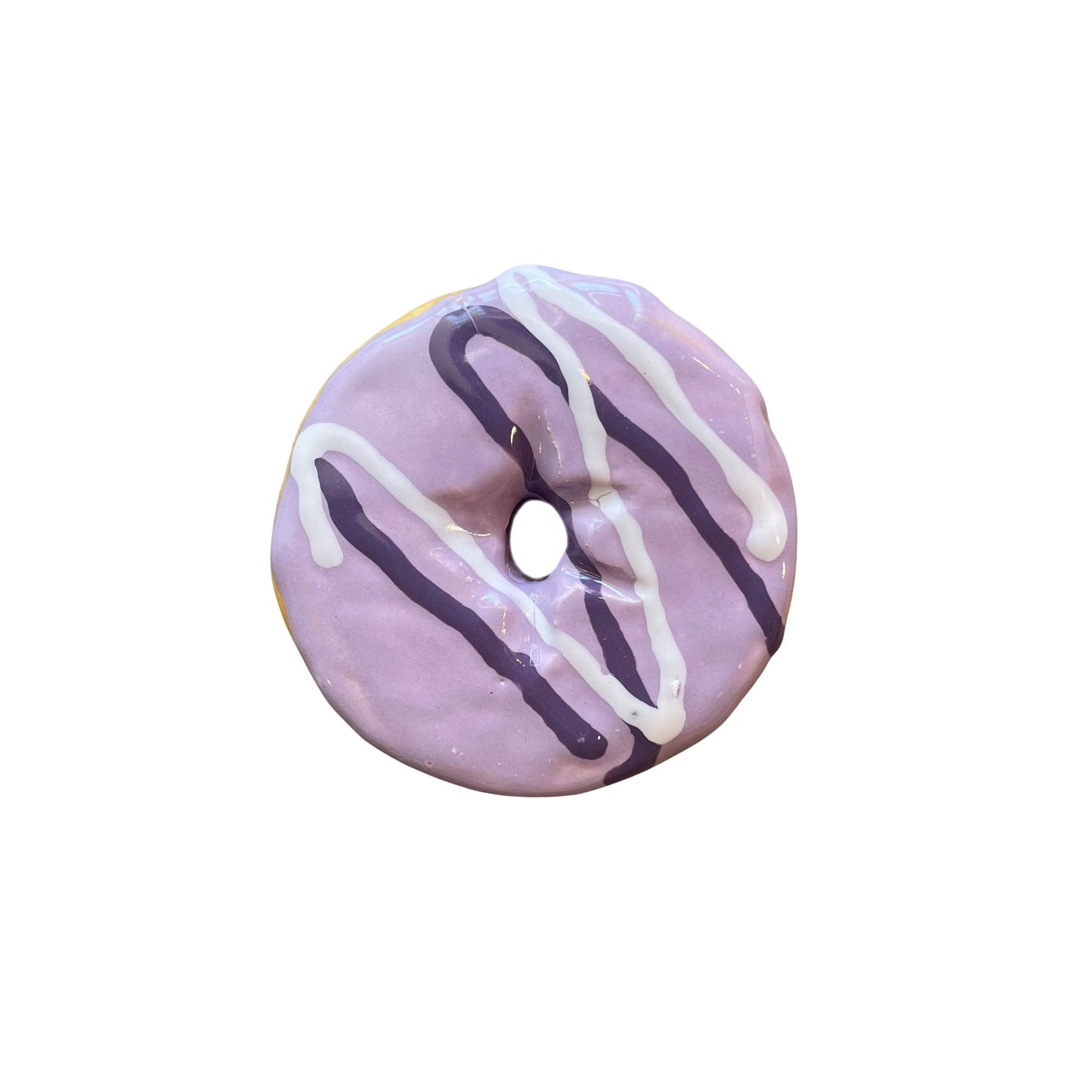 Lavender Donut With Vanilla Drizzle (Day Old)