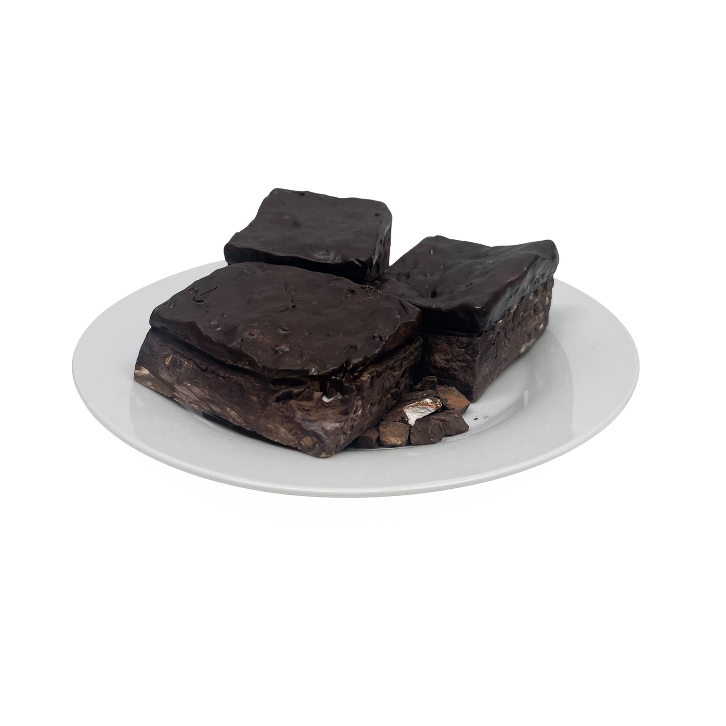 Three Plated Brownies 9