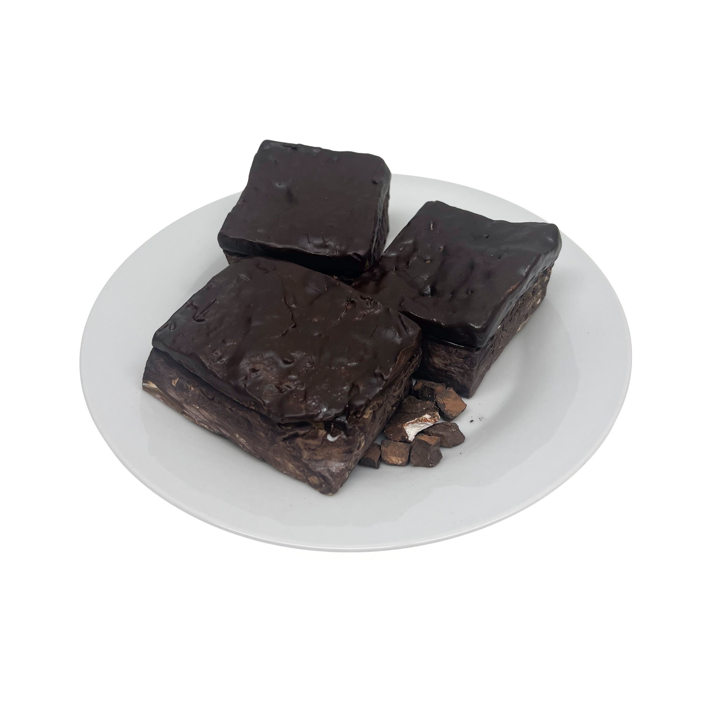 Three Plated Brownies 9