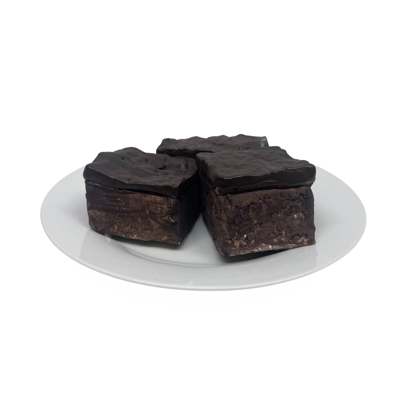 Three Plated Brownies 9