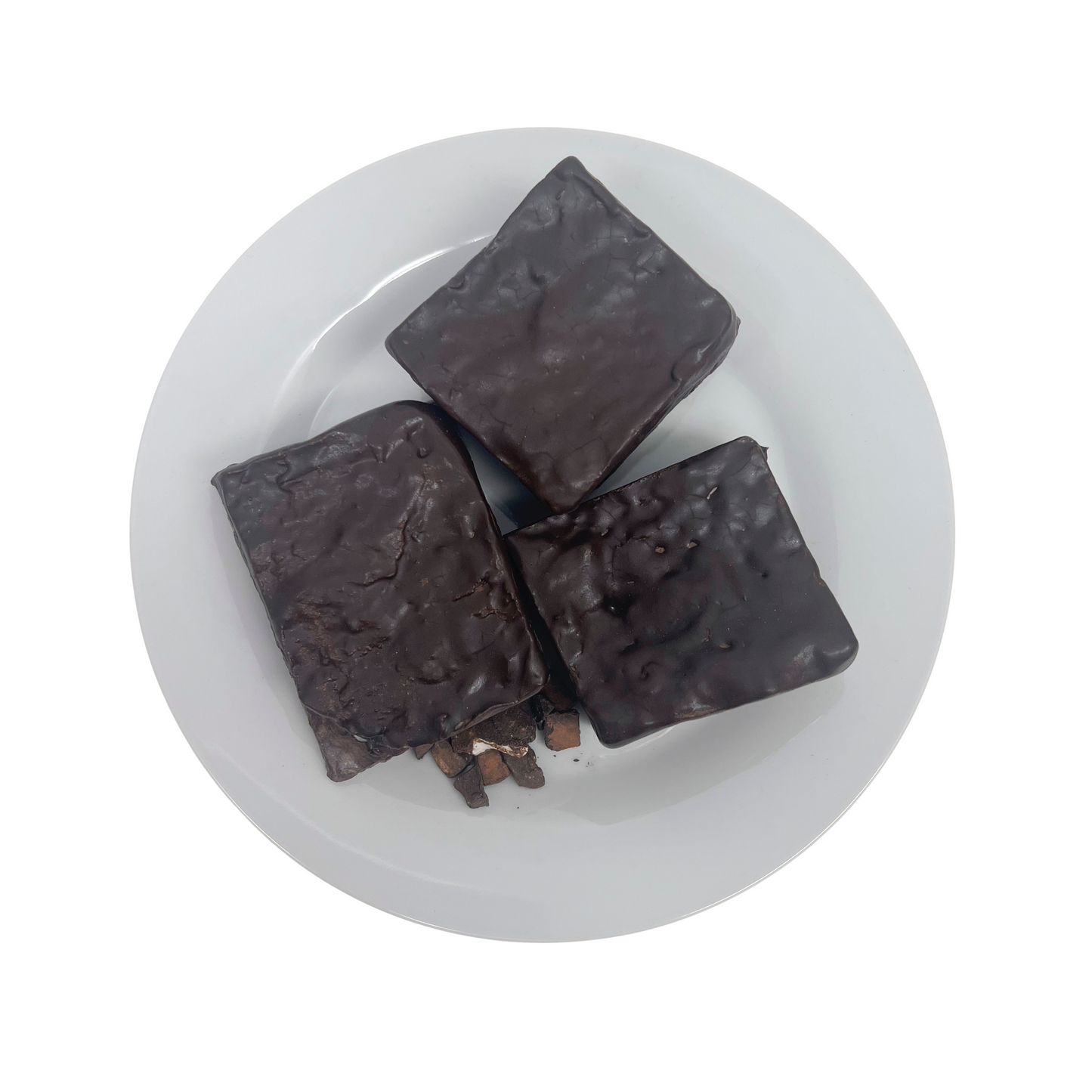 Three Plated Brownies 9