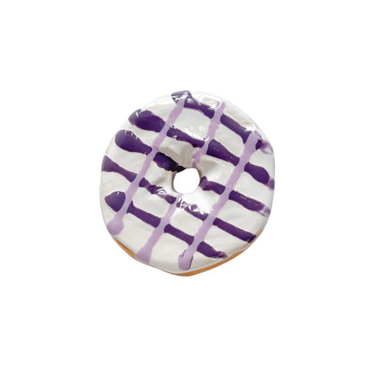 Blueberry Lattice Donut
