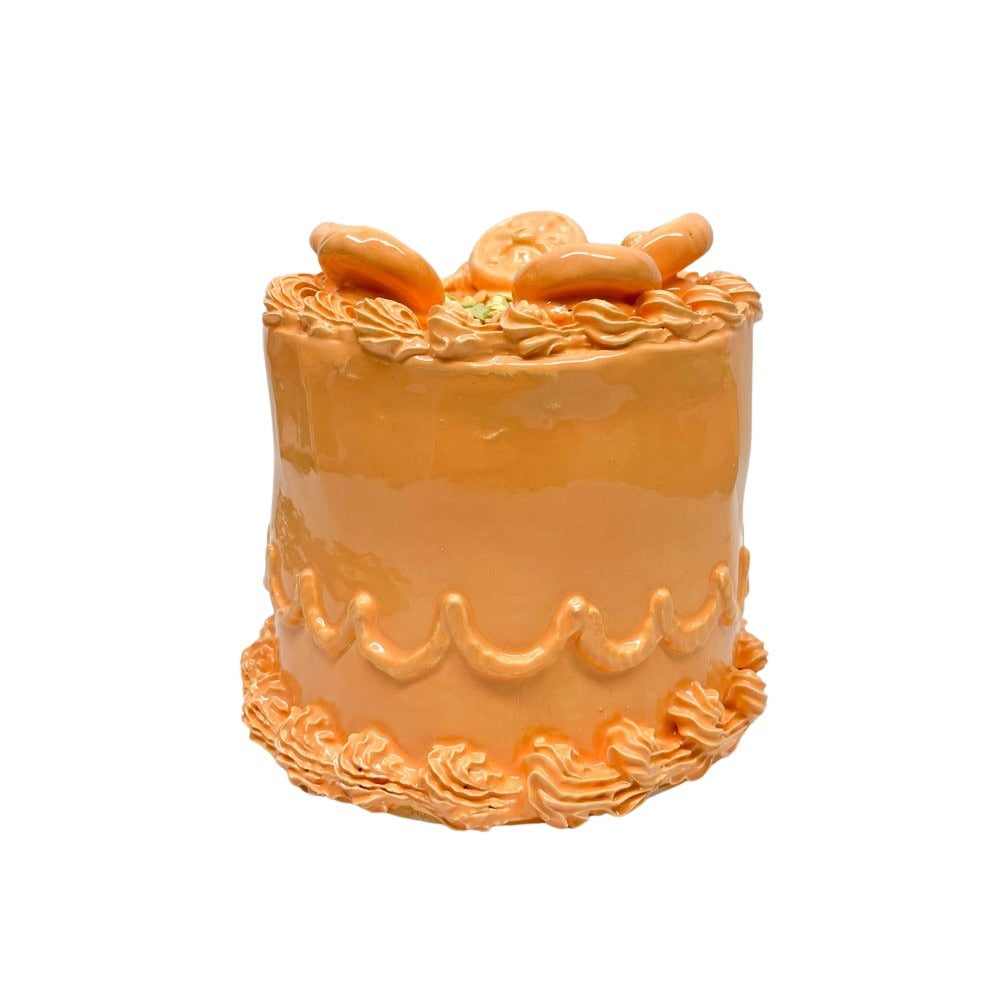 Orange Cake With Medallions And Sprinkles 23