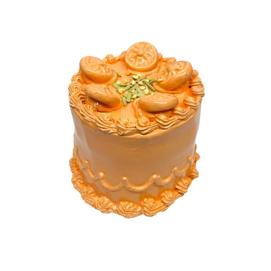 Orange Cake With Medallions And Sprinkles 23