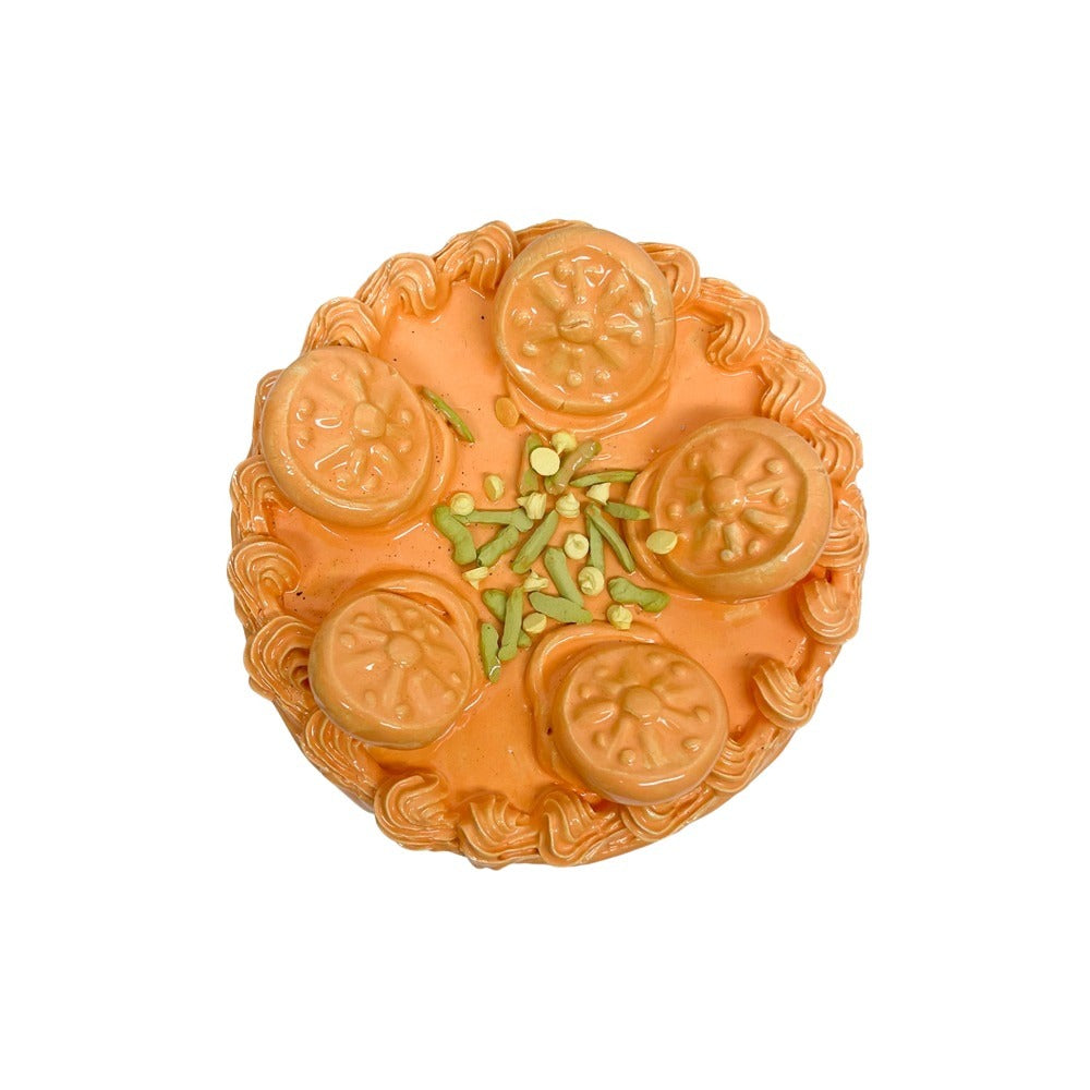 Orange Cake With Medallions And Sprinkles 23