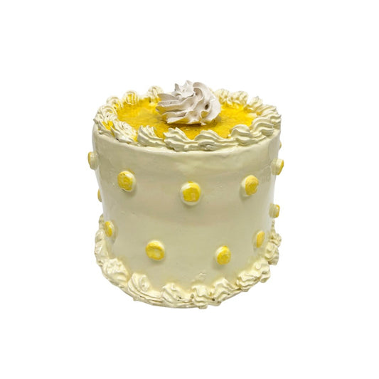 Lemon Sugar Glass Topped Cake 28