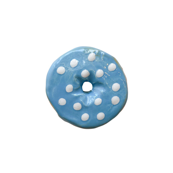 Cotton Candy Donut With Dots