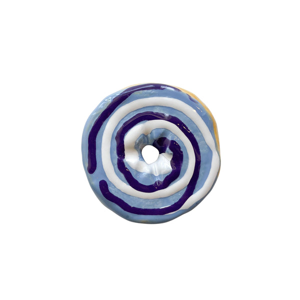 Blueberry Swirl Donut