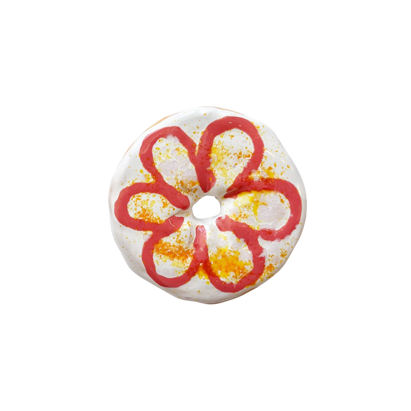 Funny Flower Donut