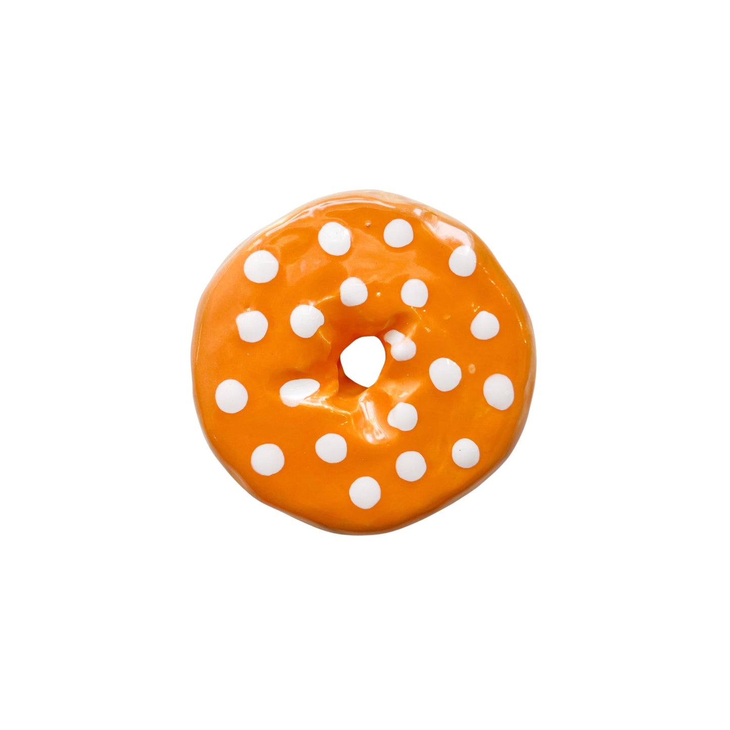 Tangerine Dream Donut With Dots