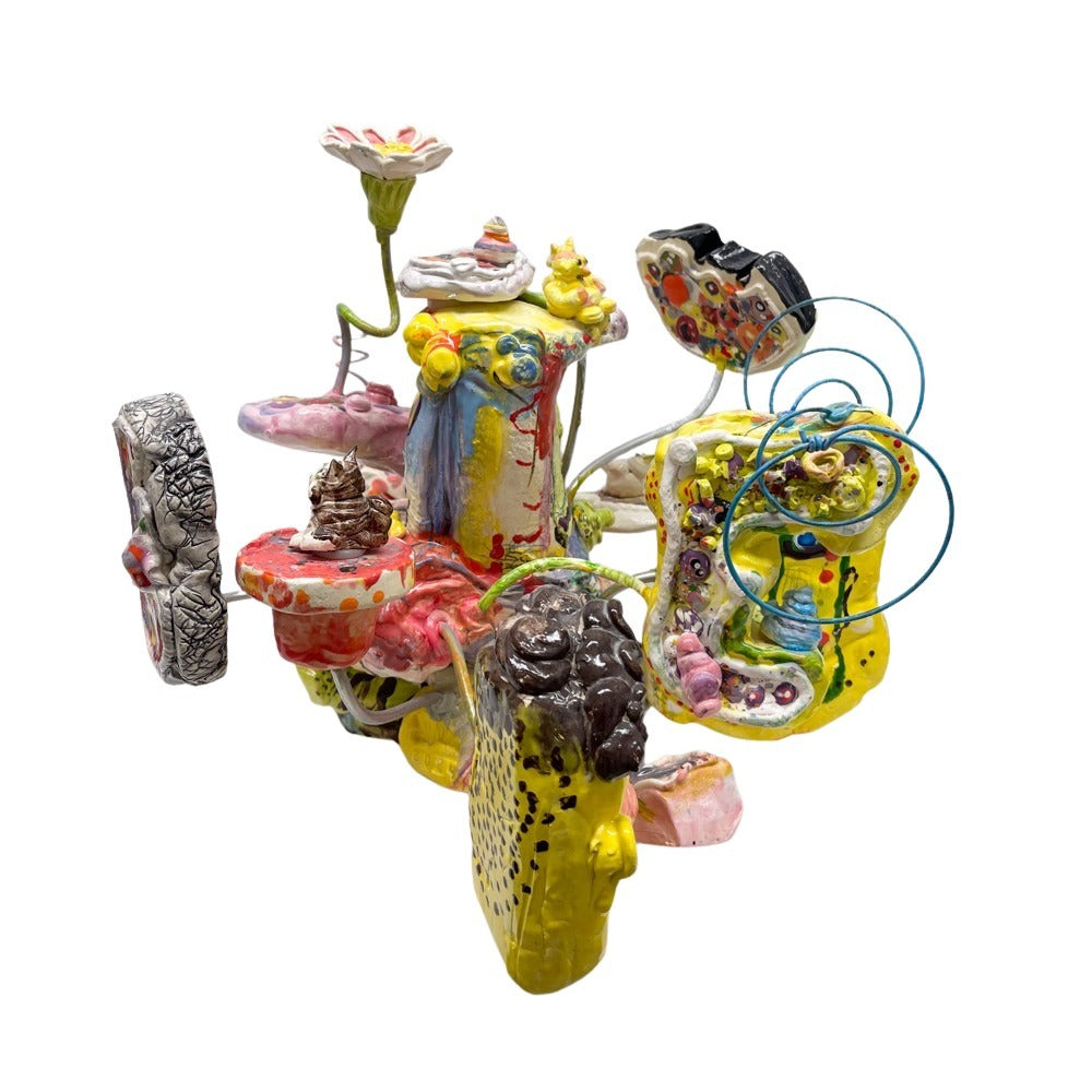 Cake Decorator's Laughing Pot Vase