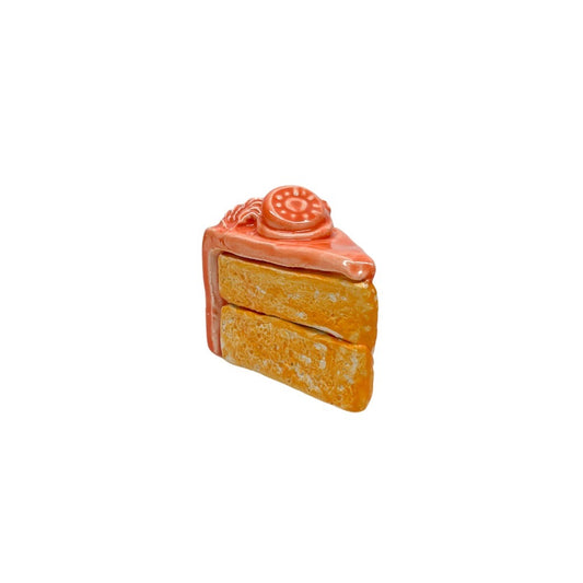 Double Orange Cake Slice