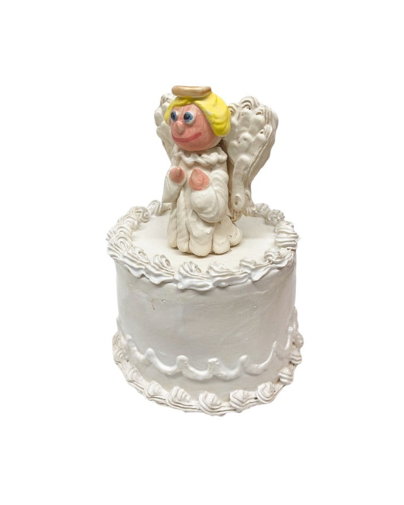 Angel Topped Vanilla Cake 39