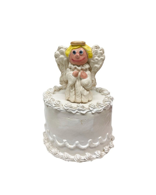 Angel Topped Vanilla Cake 39