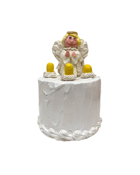 Angel Topped Vanilla Cake 31