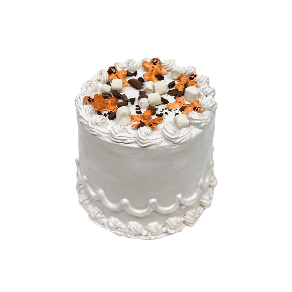 Gingerbread S'mores Vanilla Cake 1