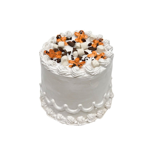 Gingerbread S'mores Vanilla Cake 1