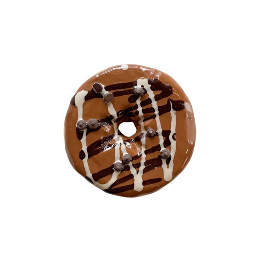 Triple Chocolate Donut With Chips