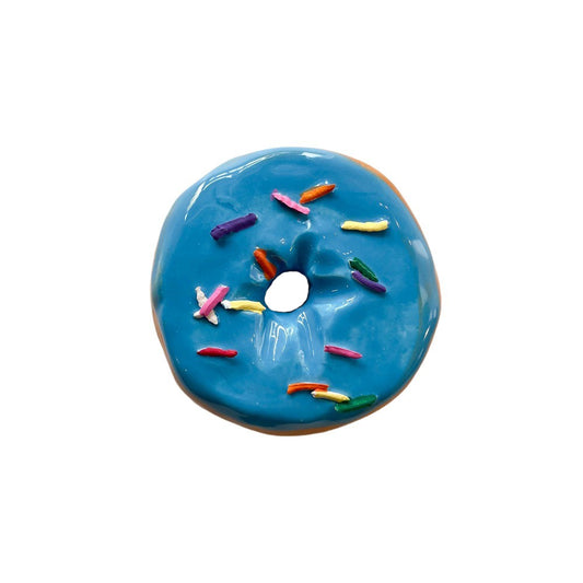 Blueberry Multi Sprinkle Donut