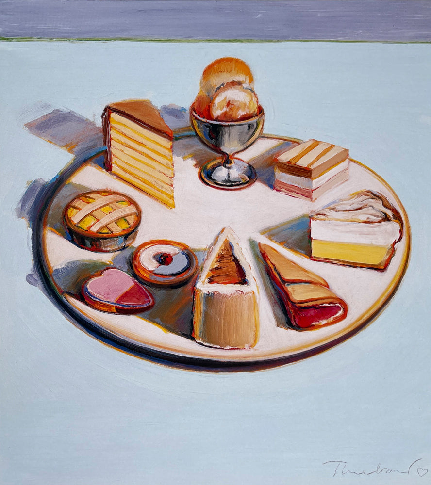 Wayne Thiebaud Party Tray 1994 Framed Print – The Gallery Girl