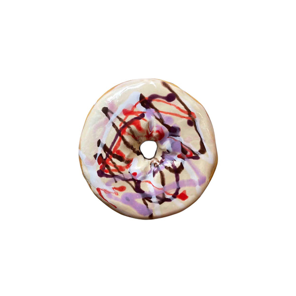 Jackson Pollock Lavender Mist Donut