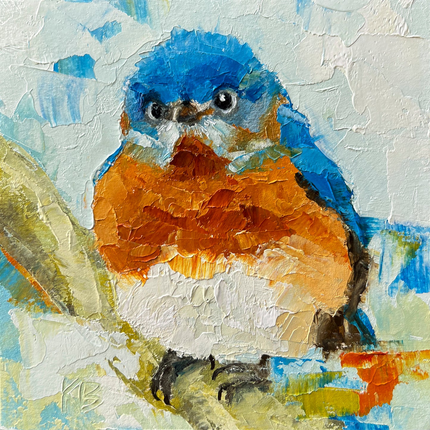 Grumpy Bluebird