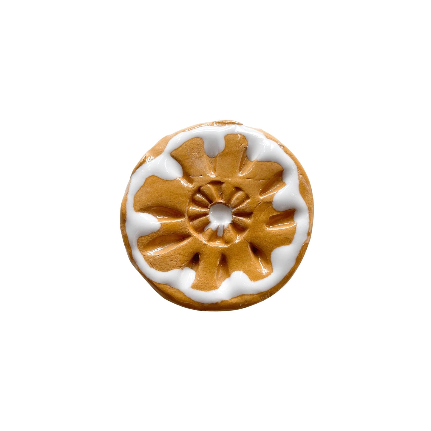 Frosted Gingerbread Cookie