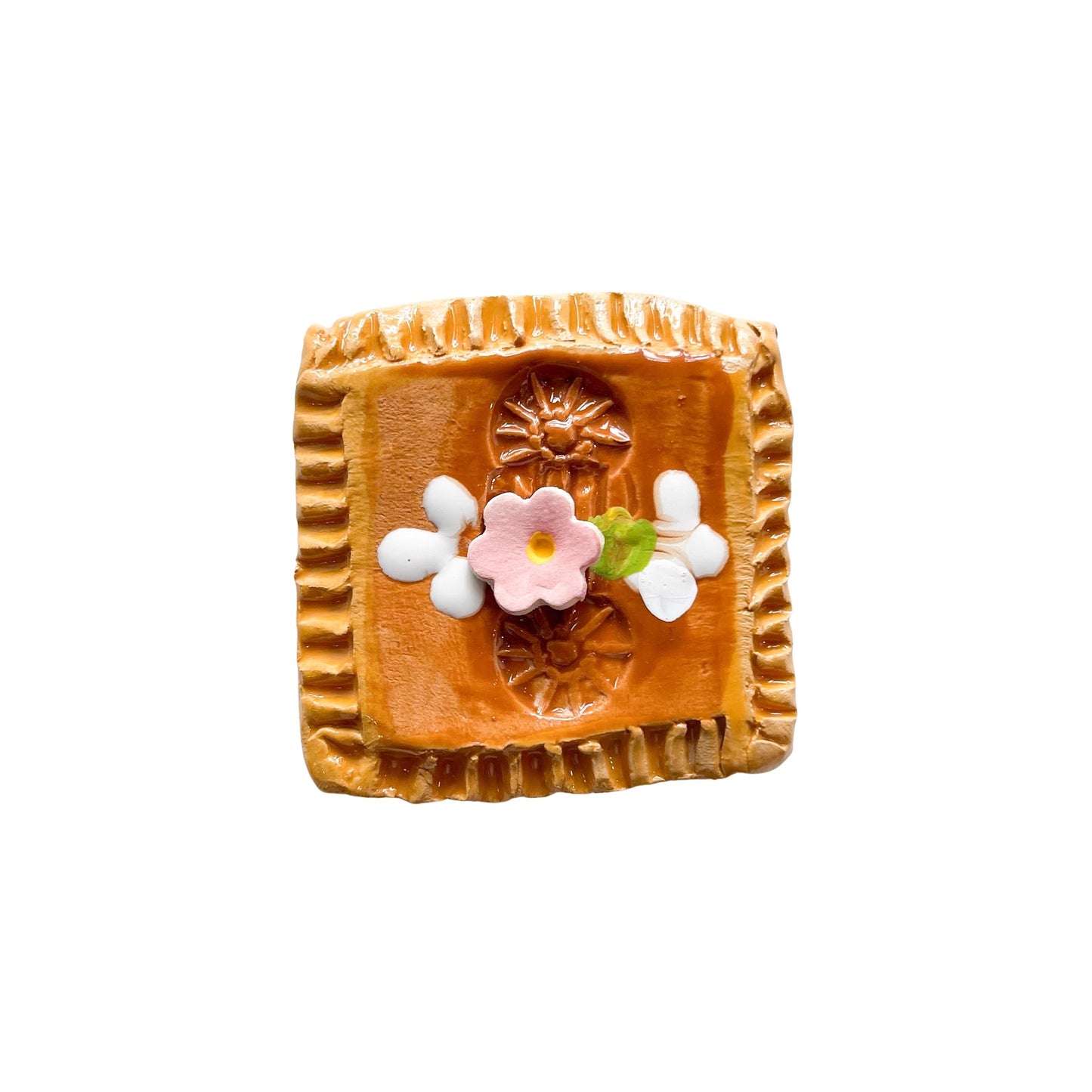 Pop Tart With Pink Flower