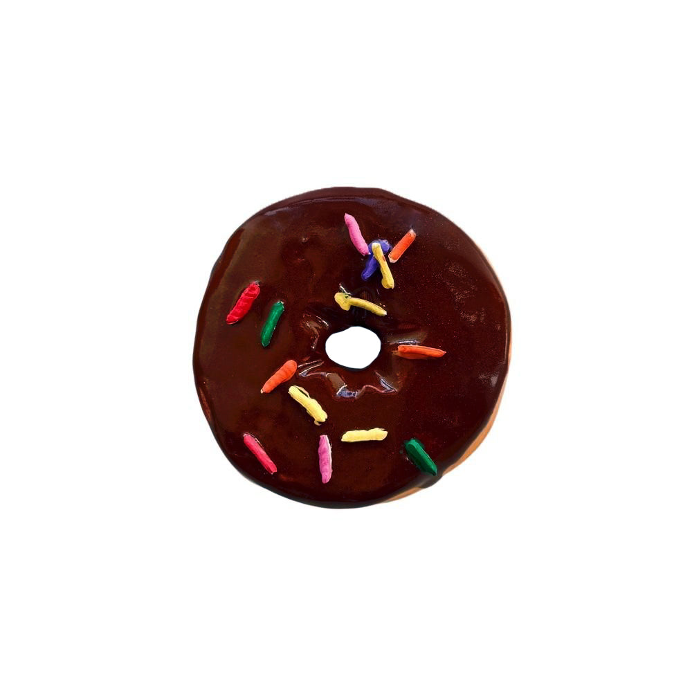 Chocolate Multi Sprinkle Donut