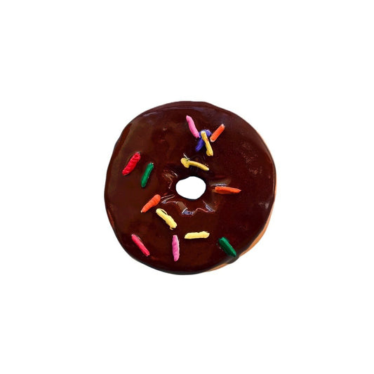Chocolate Multi Sprinkle Donut