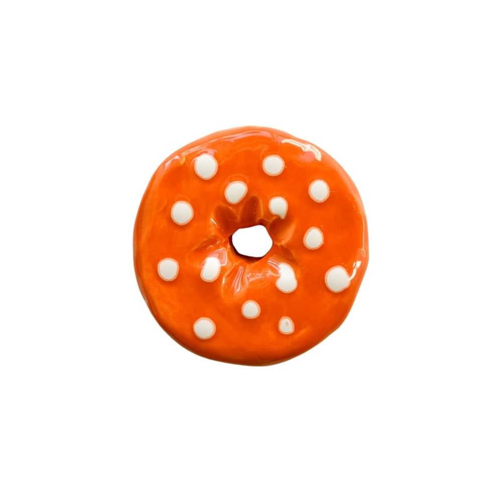 Tangerine Dream Donut With Dots