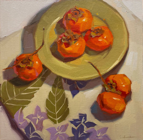 Persimmons On Pattern