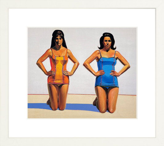 Two Kneeling Figures, 1996