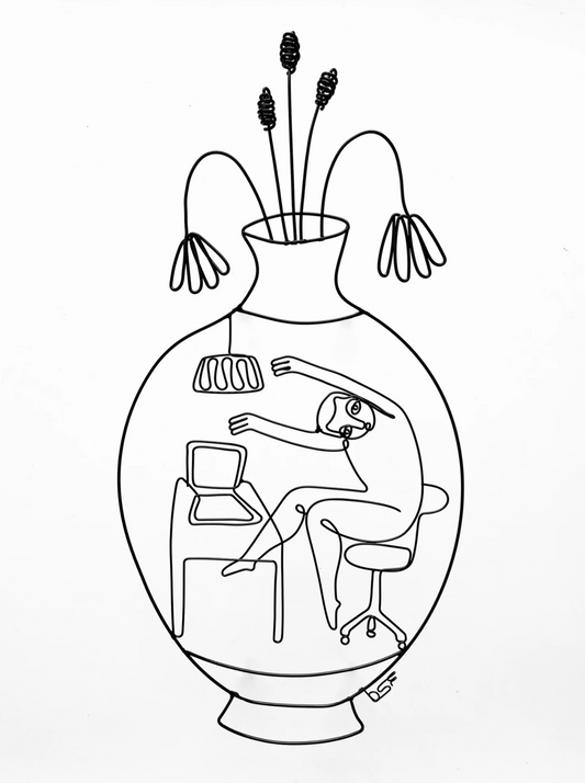 Ode to a Grecian Urn 9 (Workday)