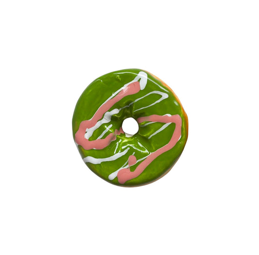 Strawberry Kiwi Drizzle Donut