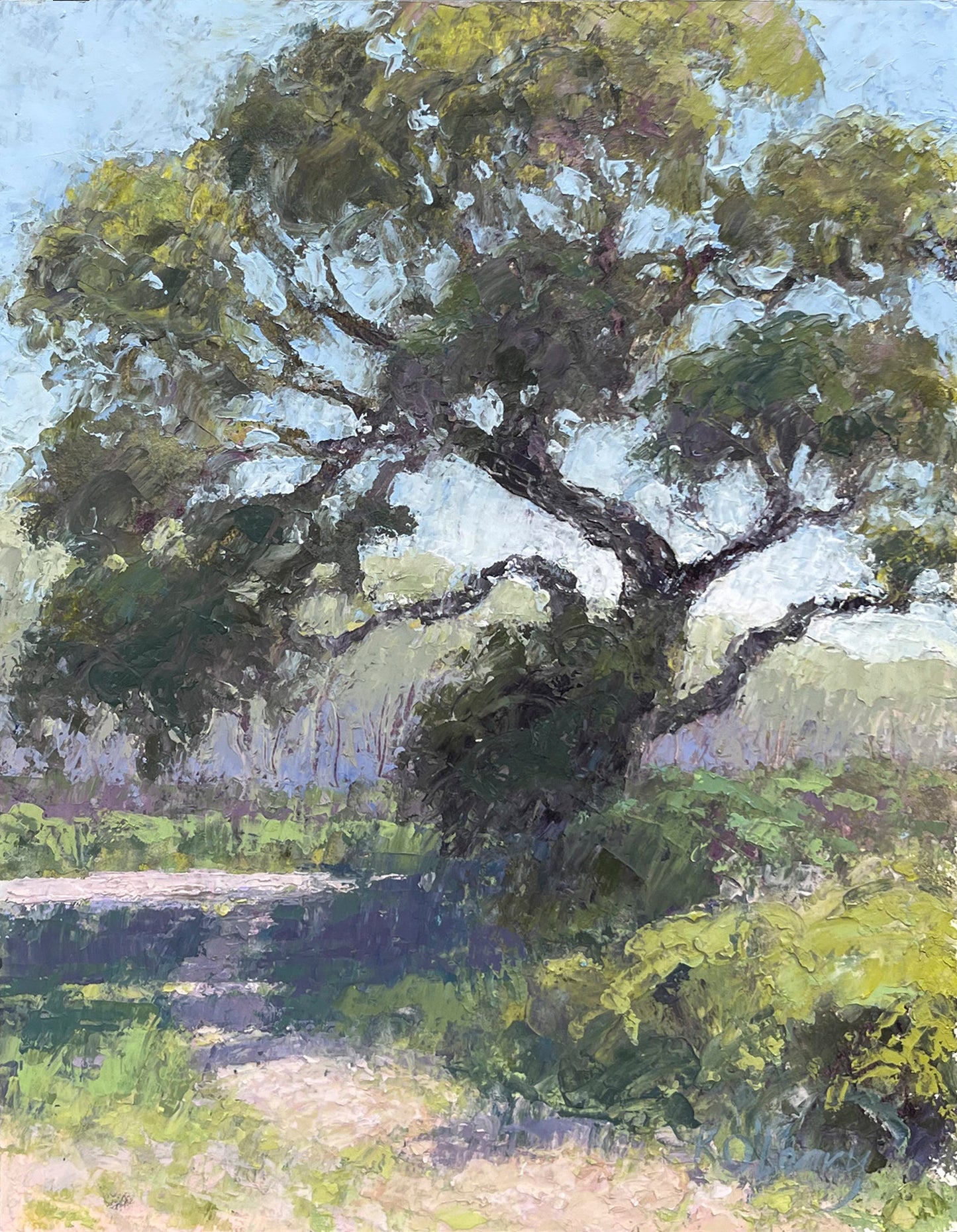 Trail Under The Old Oak