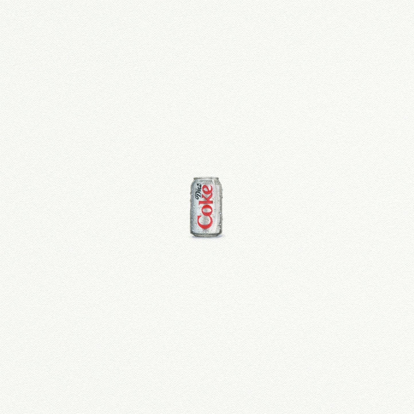 Diet Coke Miniature Watercolor Print