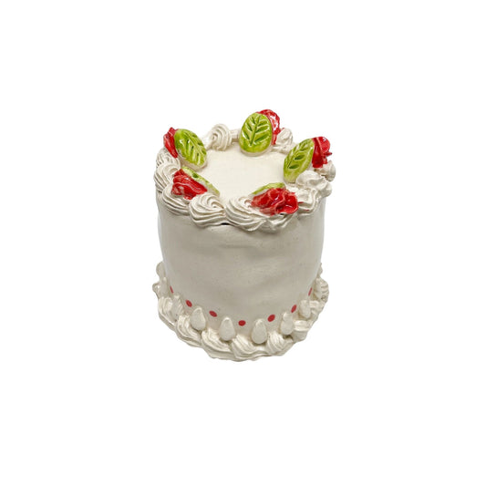 Petite Rosebud Topped Cake 6