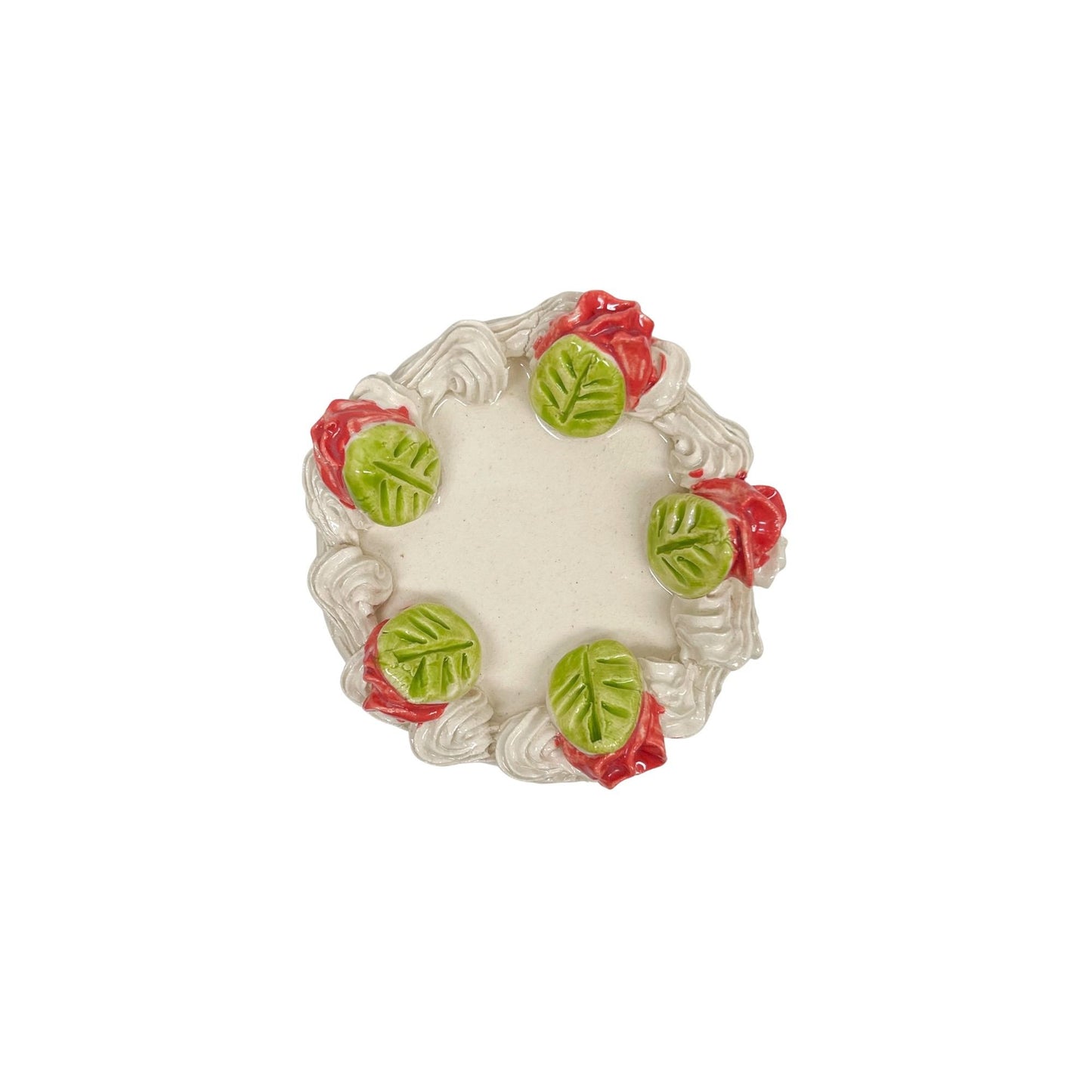 Petite Rosebud Topped Cake 6